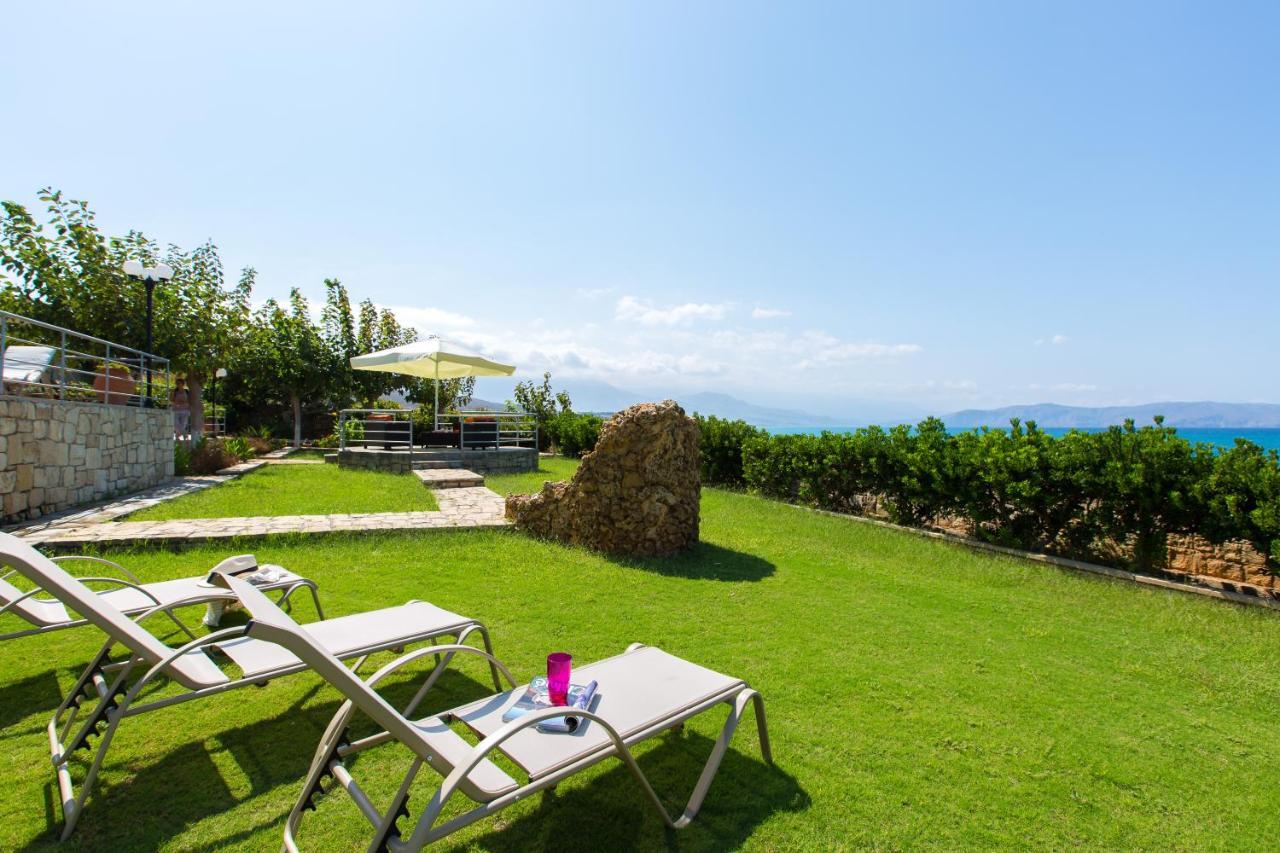Beachfront Family Villa Katerina With Private Pool, Playground, Bbq & Amazing Sea Views! Petres  Buitenkant foto